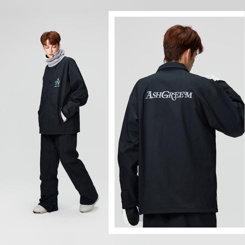 【10月上旬発送予定】 ASHGREEM アッシュグリーム スノーボードウェア 3レイヤー コーチジャケット AGJ3L-213